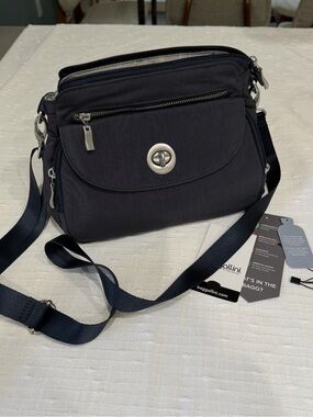 Baggallini Navy Lightweight Crossbody Organizer